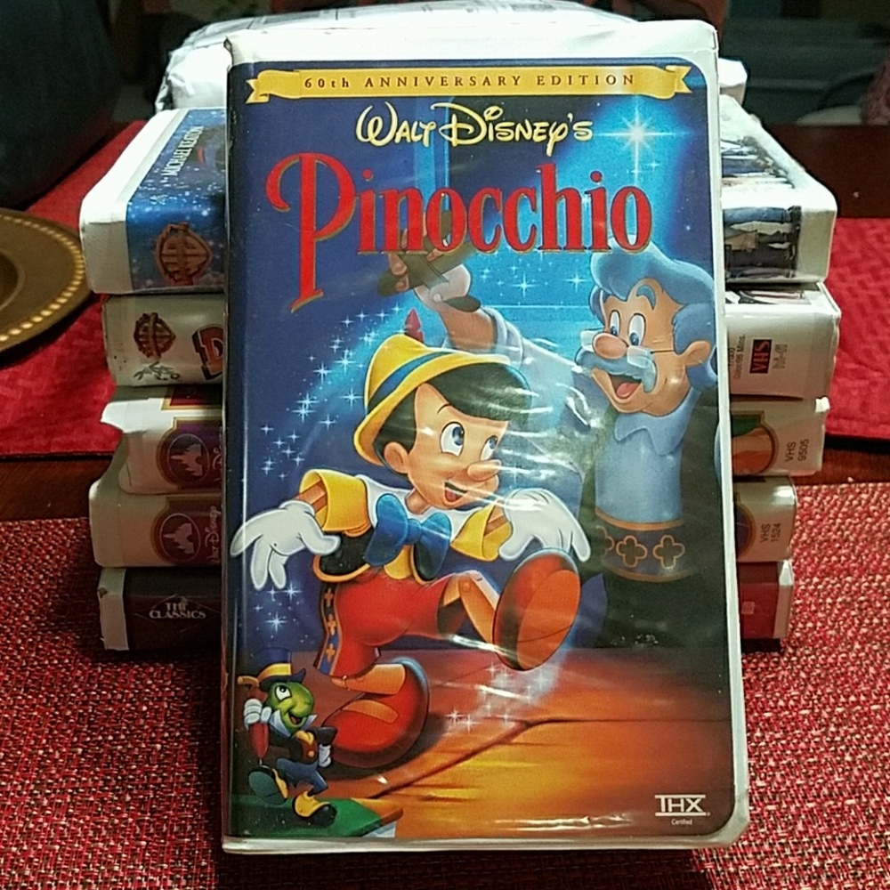 1999 Pinocchio VHS